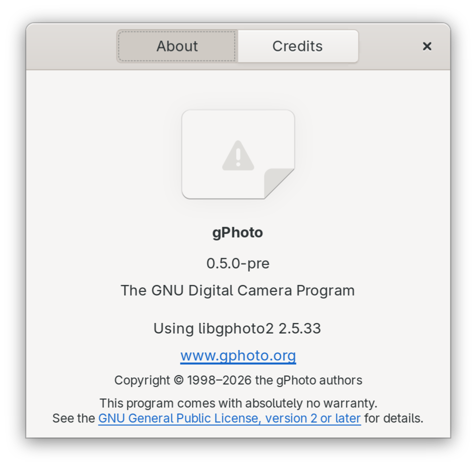 gphoto 3.0